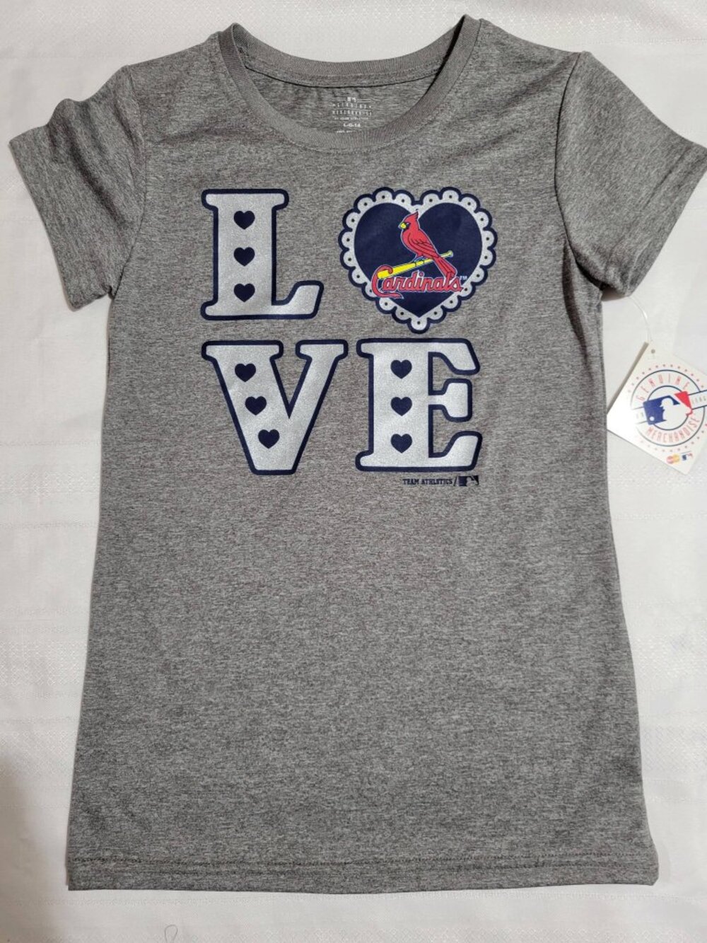 Genuine Merchandise MLB St Louis Cardinals Girls Size 14 or 16 Choice Shirt